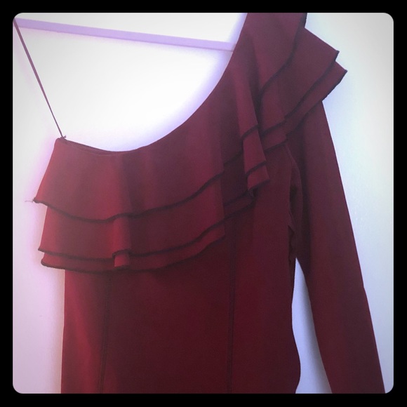 NEW**The Room Ruffle Mini Dress - Picture 1 of 2